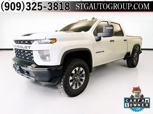 Summit White 2023 Chevrolet Silverado 2500 Custom