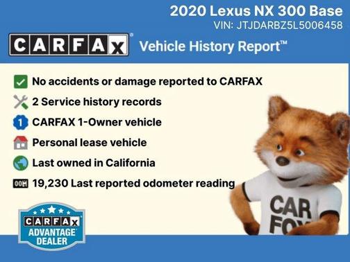 Photo 5 of 27 of 2020 Lexus NX 300 Base