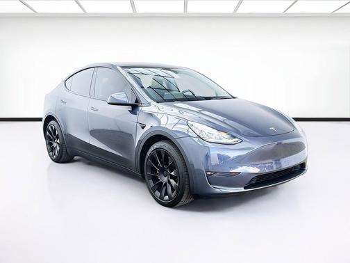 Deep Blue Metallic 2022 Tesla Model Y Long Range Dual Motor All-Wheel Drive