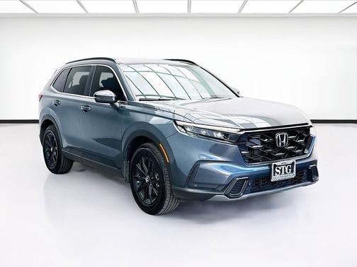 Meteorite Gray Metallic 2025 Honda CR-V Hybrid Sport AWD