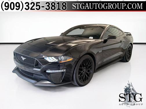 Shadow Black 2021 Ford Mustang GT Premium