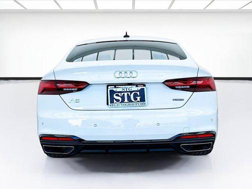 Glacier White 2021 Audi A5 Sportback 45 S Line Premium Plus