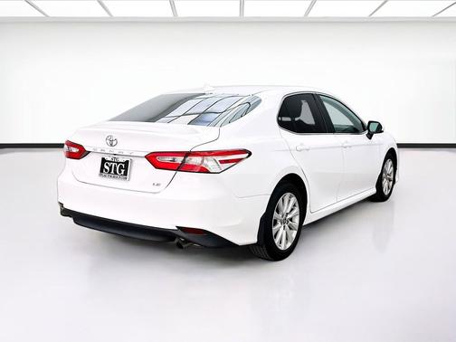 Super White 2020 Toyota Camry LE