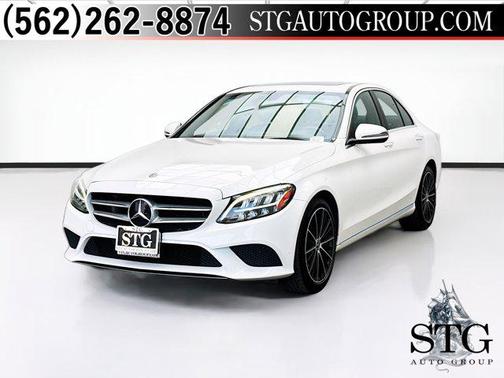 White 2019 Mercedes-Benz C-Class C 300