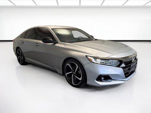 Lunar Silver Metallic 2021 Honda Accord Sport 1.5T