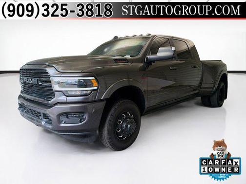 Granite Crystal Metallic Clearcoat 2022 RAM 3500 Laramie Mega Cab 4x4 6'4' Box