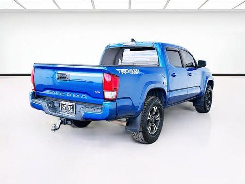 Blazing Blue 2017 Toyota Tacoma TRD Sport