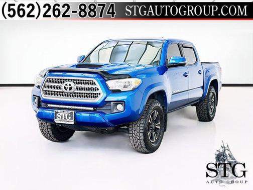 Blazing Blue 2017 Toyota Tacoma TRD Sport