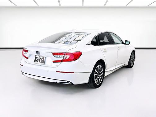 Platinum White 2022 Honda Accord Hybrid EX-L