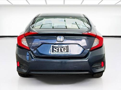 Modern Steel Metallic 2017 Honda Civic LX