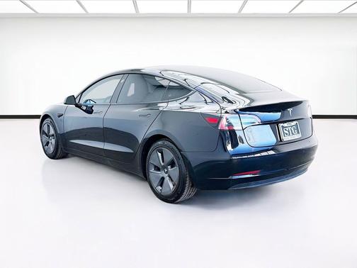 Solid Black 2021 Tesla Model 3 Standard Range Plus