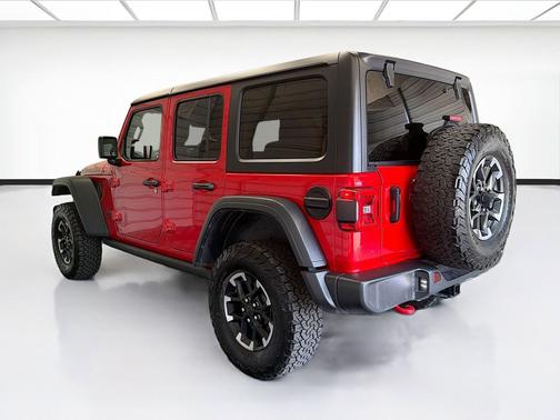 Firecracker Red Clearcoat 2025 Jeep Wrangler Rubicon