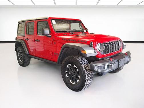 Firecracker Red Clearcoat 2025 Jeep Wrangler Rubicon