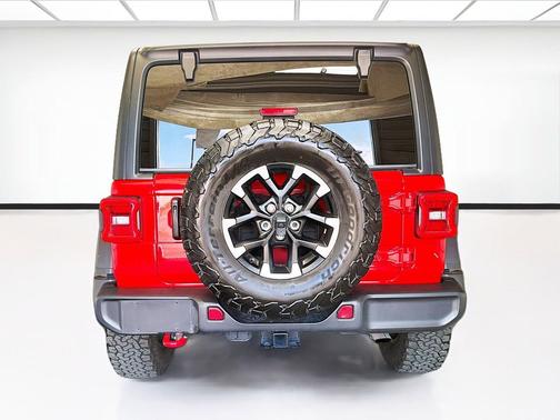 Firecracker Red Clearcoat 2025 Jeep Wrangler Rubicon