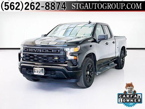 Black 2024 Chevrolet Silverado 1500 Custom