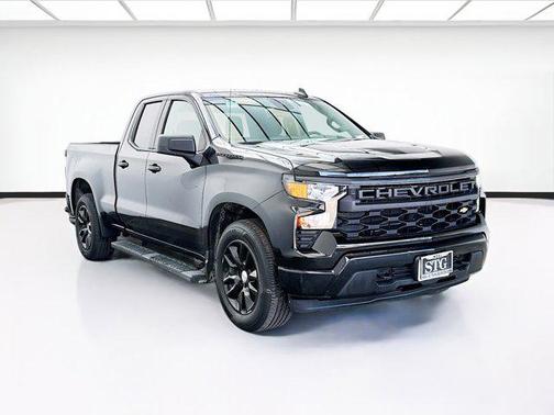 Black 2024 Chevrolet Silverado 1500 Custom