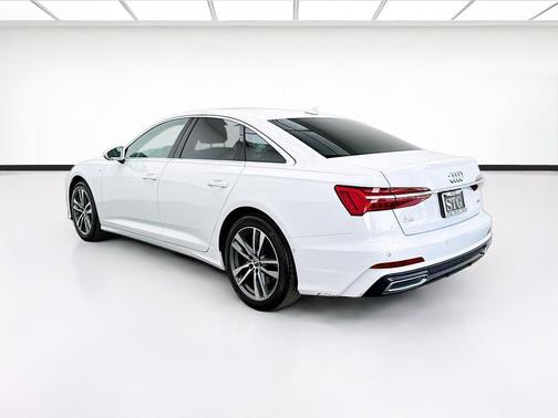 Glacier White Metallic 2019 Audi A6 55 Premium Plus