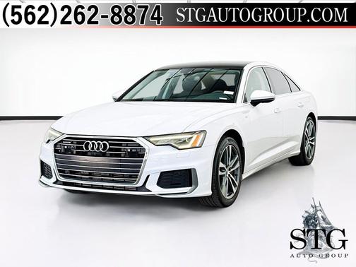 Glacier White Metallic 2019 Audi A6 55 Premium Plus