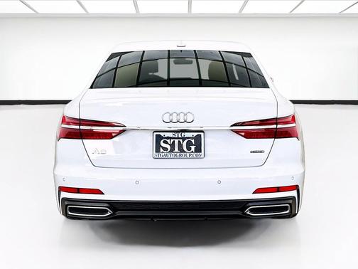 Glacier White Metallic 2019 Audi A6 55 Premium Plus