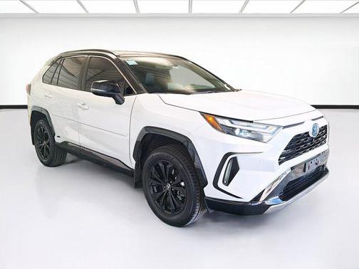 Midnight Black Metallic 2023 Toyota RAV4 Hybrid SE
