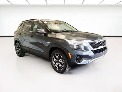 Gravity Gray 2021 Kia Seltos EX