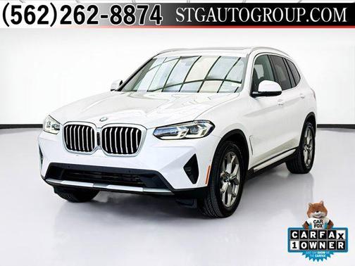 Mineral White Metallic 2024 BMW X3 sDrive30i