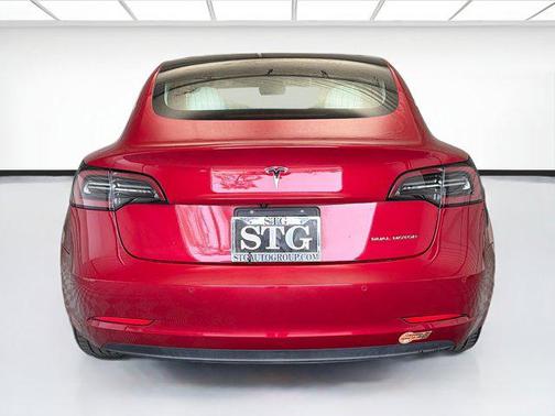 Red Multi-Coat 2020 Tesla Model 3 Long Range
