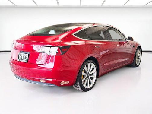 Red Multi-Coat 2020 Tesla Model 3 Long Range