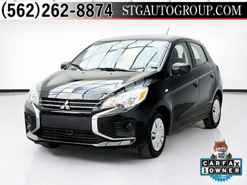 Jet Black Metallic 2024 Mitsubishi Mirage ES