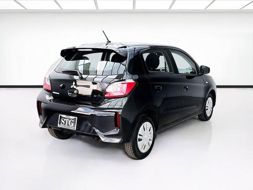 Jet Black Metallic 2024 Mitsubishi Mirage ES
