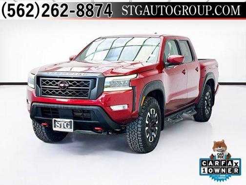 Cardinal Red Metallic Tricoat 2023 Nissan Frontier PRO-4X