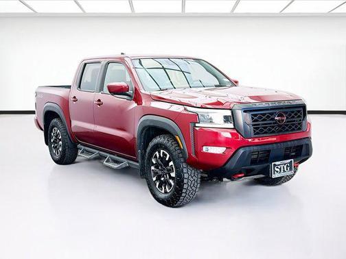 Cardinal Red Metallic Tricoat 2023 Nissan Frontier PRO-4X