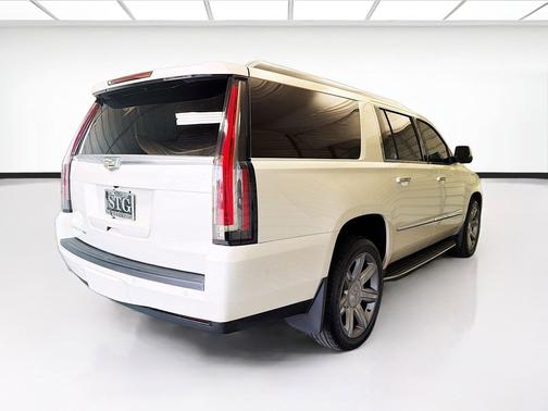 White Diamond Clearcoat 2015 Cadillac Escalade ESV Premium