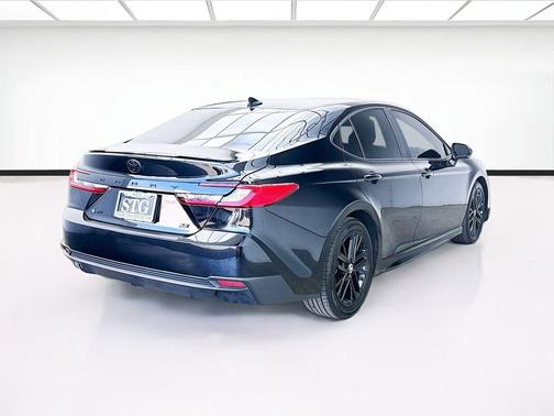Midnight Black Metallic 2025 Toyota Camry SE