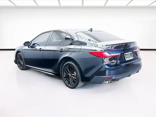 Midnight Black Metallic 2025 Toyota Camry SE