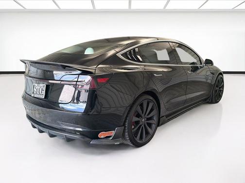 Deep Blue Metallic 2020 Tesla Model 3 Performance