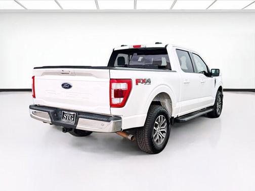 White Metallic 2021 Ford F-150 Lariat