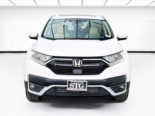 Platinum White Pearl 2021 Honda CR-V AWD EX-L
