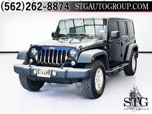 Black Clearcoat 2018 Jeep Wrangler JK Unlimited Sport