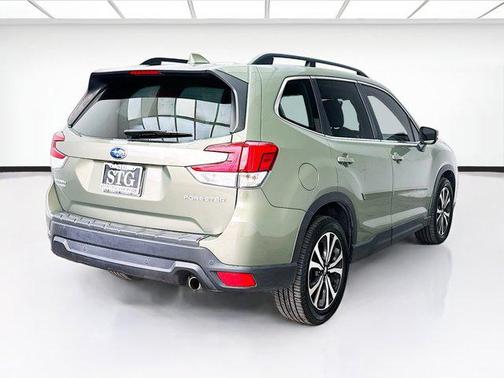 Jasper Green Metallic 2021 Subaru Forester Limited