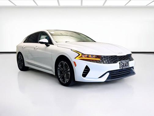 Glacial White Pearl 2023 Kia K5 EX