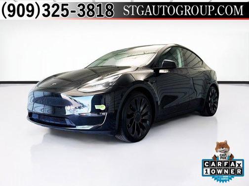 Solid Black 2023 Tesla Model Y Performance Dual Motor All-Wheel Drive