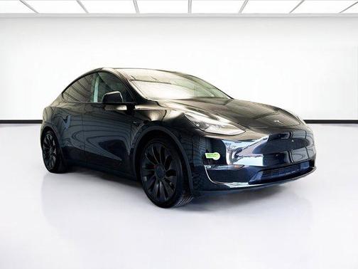 Solid Black 2023 Tesla Model Y Performance Dual Motor All-Wheel Drive