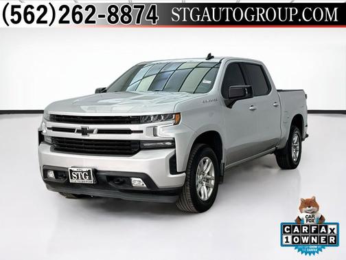 Silver Ice Metallic 2021 Chevrolet Silverado 1500 RST