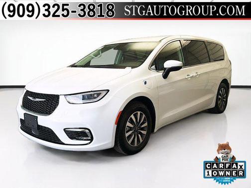 Bright White Clearcoat 2023 Chrysler Pacifica Hybrid Touring L