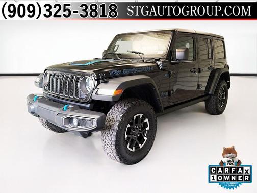 Black Clearcoat 2024 Jeep Wrangler 4xe Rubicon