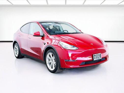 Red Multi-Coat 2020 Tesla Model Y Long Range Dual Motor All-Wheel Drive
