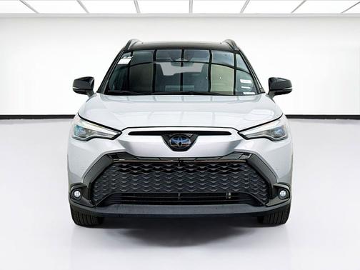 Sonic Silver/Jet Black 2024 Toyota Corolla Hybrid SE