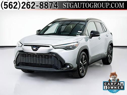 Sonic Silver/Jet Black 2024 Toyota Corolla Hybrid SE