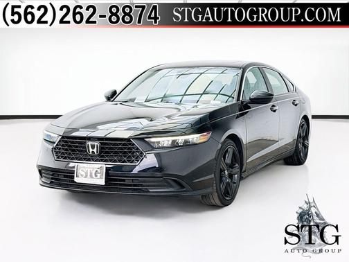 Crystal Black Pearl 2024 Honda Accord Hybrid Sport